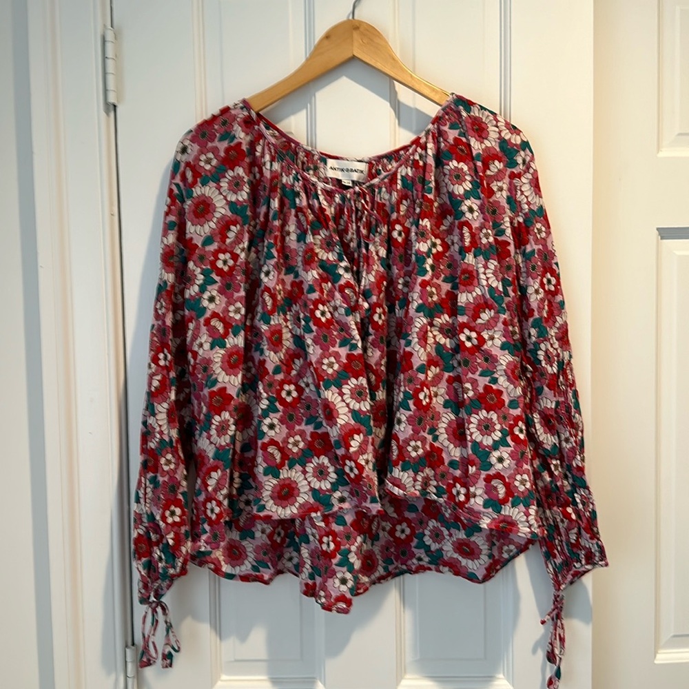 Antik Batik Floral Top